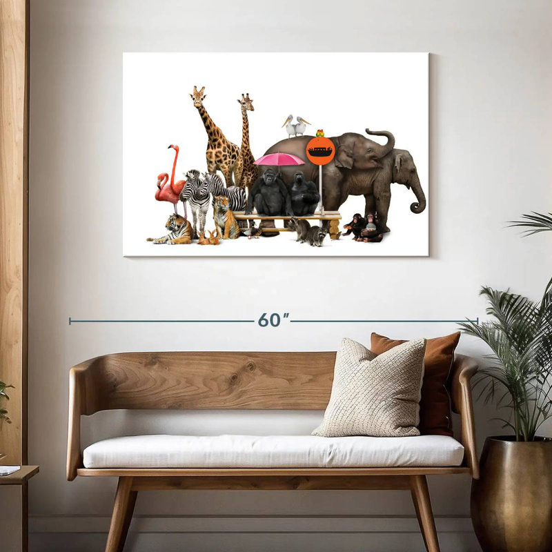 Waiting For The Ark, 30" H x 45" W