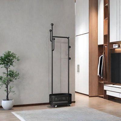 Luxury Coat Rack with Ball Hooks