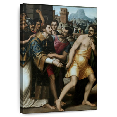 Saint Stephen Led To Martyrdom