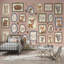 Papier peint de chambre de bébé animaux de la forêt-662507764-662507754