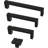 Asymmetric Notched Kitchen Cabinet or Furniture Drawer 3.75" Center Bar Pull Multipack-45427147-109125470