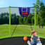 Trampoline 15 pi avec gonfleur et échelle pour panier de basketball, 6 nouveaux manchons de sécurité - Vert-132005897