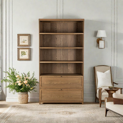 Large capacity furniture storage bookcase
