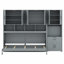 Unité murale escamotable avec bureau, rangement pour placard et tiroirs Murphy-1529986285