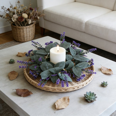 Plastic 19.99cm Wreath