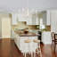 Lustre classique à 6 lumières de style bougie Tinoco-94413956