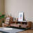 Modern Nut-Brown Solid Wood TV Stands-644625297