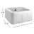 Lifesmart Spas LS100 110 Volt 4-Person 13-Jet Rectangle Plug and Play Hot Tub-43709631