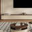 Modern Saddle Leather TV Stand