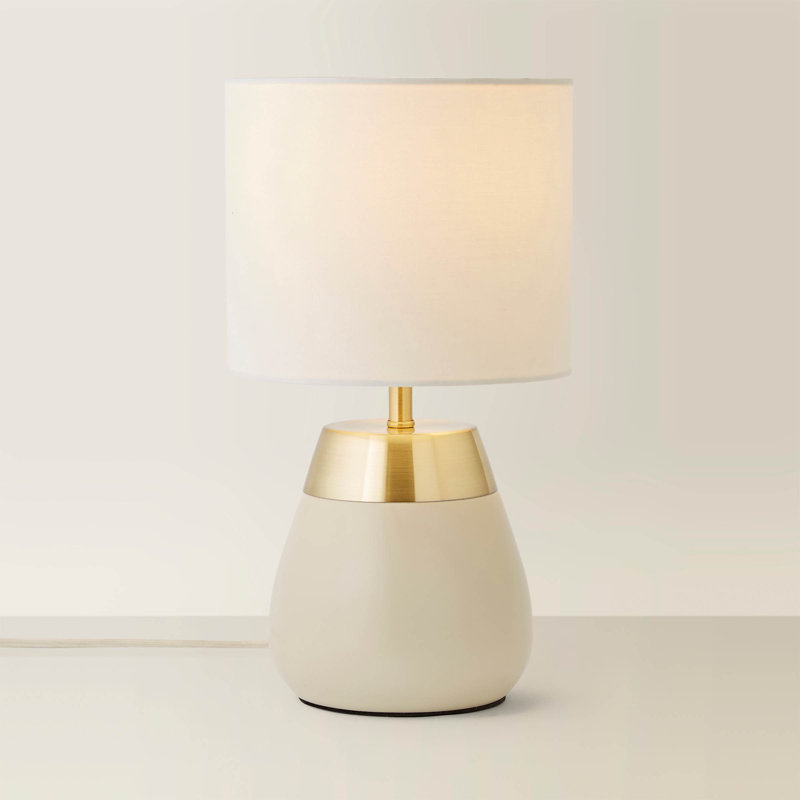 Allec Table Lamp, Cream, Cream