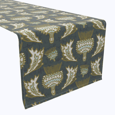 Table Runner, 100% Cotton, Floral 146