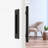 Matte Black Steel Barn Door Hardware Kit