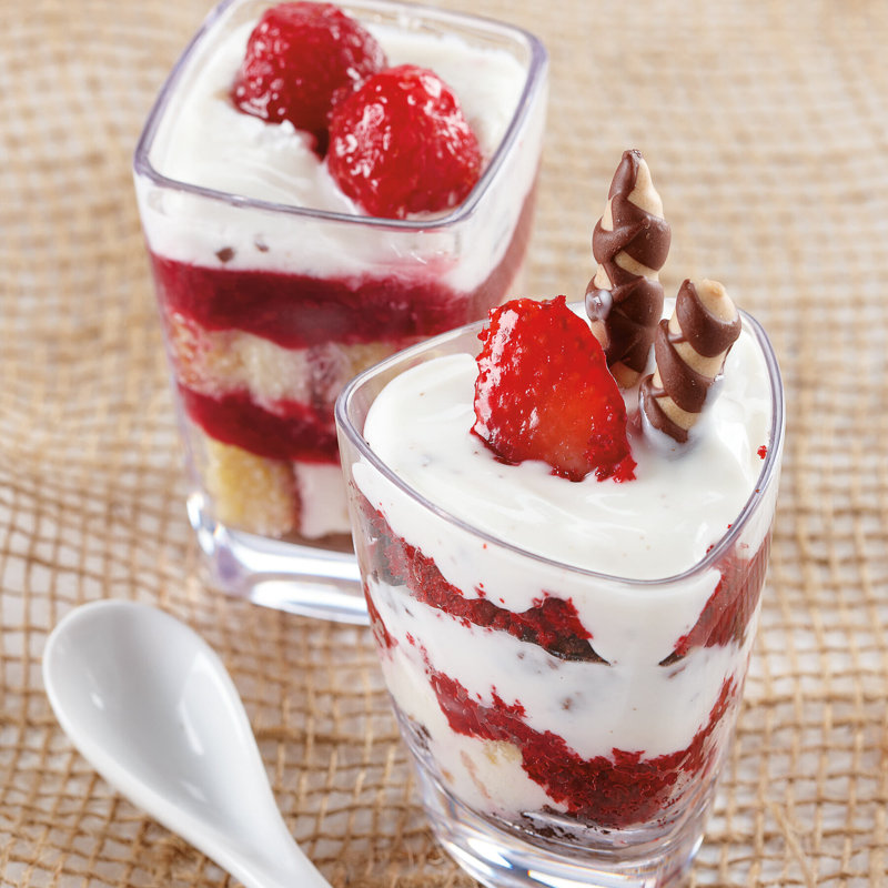 GET SW-1434-CL BPA-Free Plastic Triangle Shaped Dessert Shooter Cup, 3 Ounce, Clear (Set of 12)