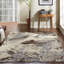 Helper Wool Abstract Area Rug in Ivory-1350806267