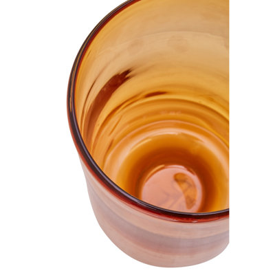 Cleo Small Amber Vase