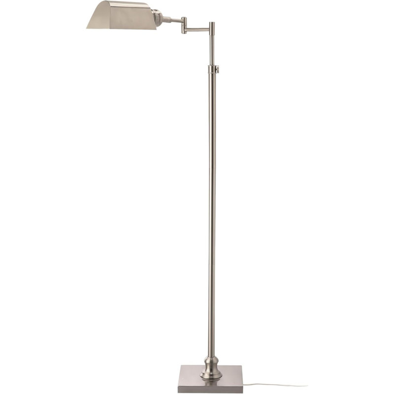 «Atayal Arcadia - Lampe sur pied de pharmacie, gradateur pleine gamme, lampe de travail à bras pivotant, douille E26, ampoule remplaçable, hauteur réglable de 47 po à 55 po, abat-jour rotatif à 360 °, conception entièrement en métal (ampoule non incluse.)»
