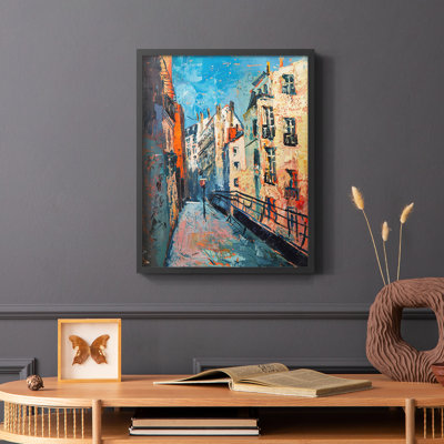 LANDSCAPES Series CCCLI  -Premium Framed Print -Ready to Hang - No Nails Required