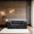 Tissu gris foncé