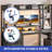 Labinot Metal Base Computer Desk with Power Outlet-2140845673