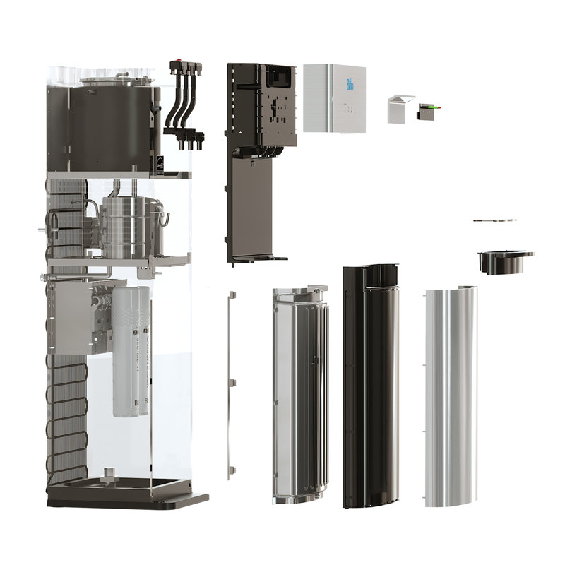 Stainless Steel Bottleless Hot and Cold Water Dispenser