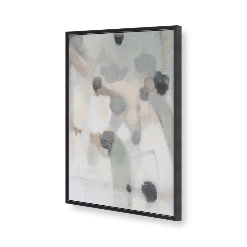 Subtle Contrasts I Print, 15.25" H x 12.25" W, Open Corner Framed, Weathered Zinc