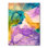 «Mauve, jaune et vert», reproduction d'art sur toile