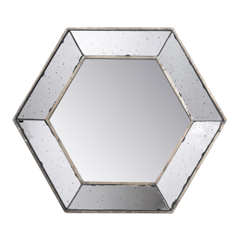 Miroir mural Graceful, Noir