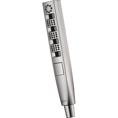 Delta Universal Showering Components Multi Function Handheld Shower Head With H2okinetic Technology In Chrome