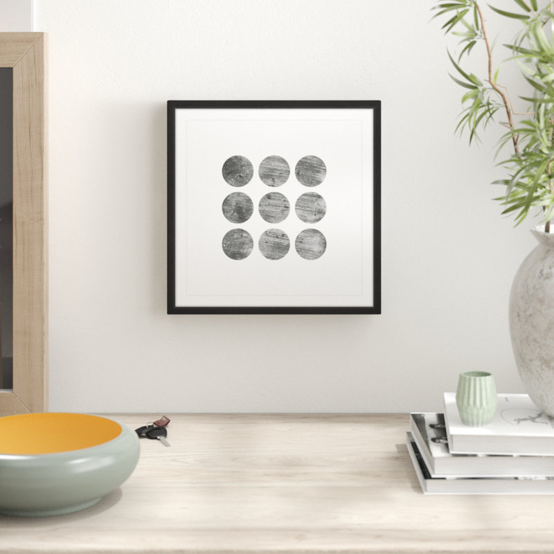 Bryon White - Single Picture Frame Painting, 41cm H x 41cm W x 3.81cm D
