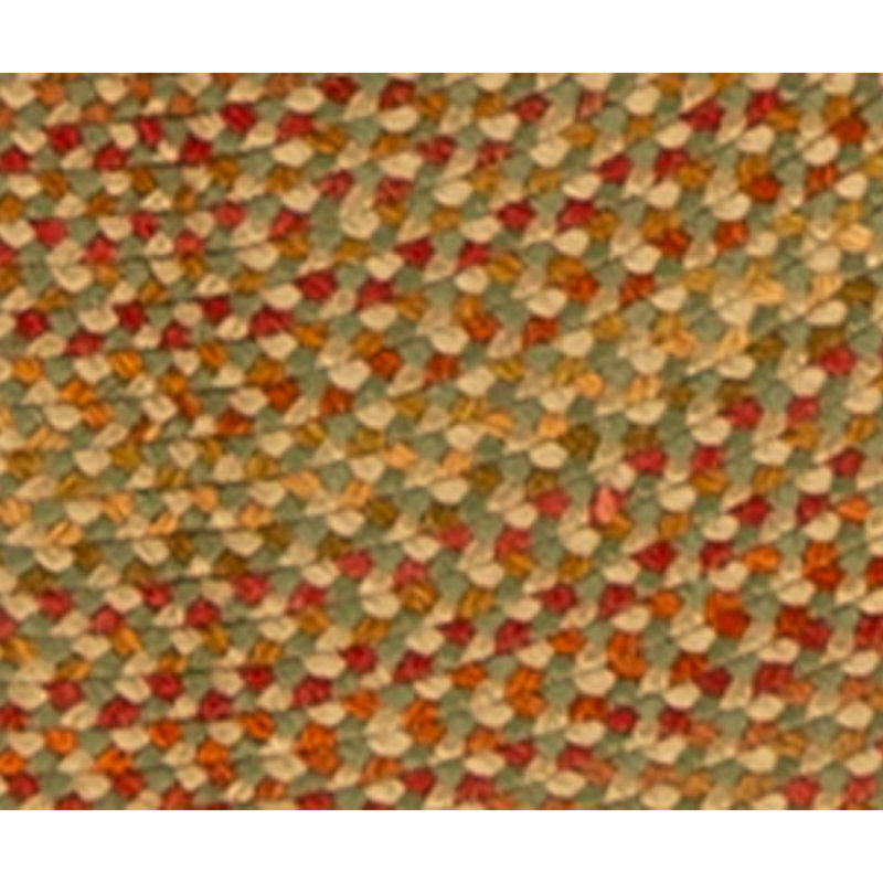 Hand Knotted Wool Area Rug in Green