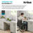 KRAUS Fairlane 25” ADA Compliant Drop In / Top Mount Single Bowl 18-Gauge Stainless Steel Kitchen Sink-123474591-123474587