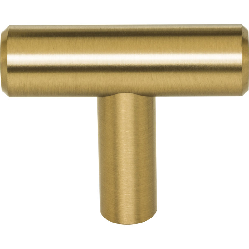 Naples Cabinet "T" Knob, Satin Bronze