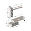 Dpinard Unfinished TV Stand for TVs up to 88"-122781800