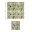 Festive Christmas Tree Square Paper Napkins