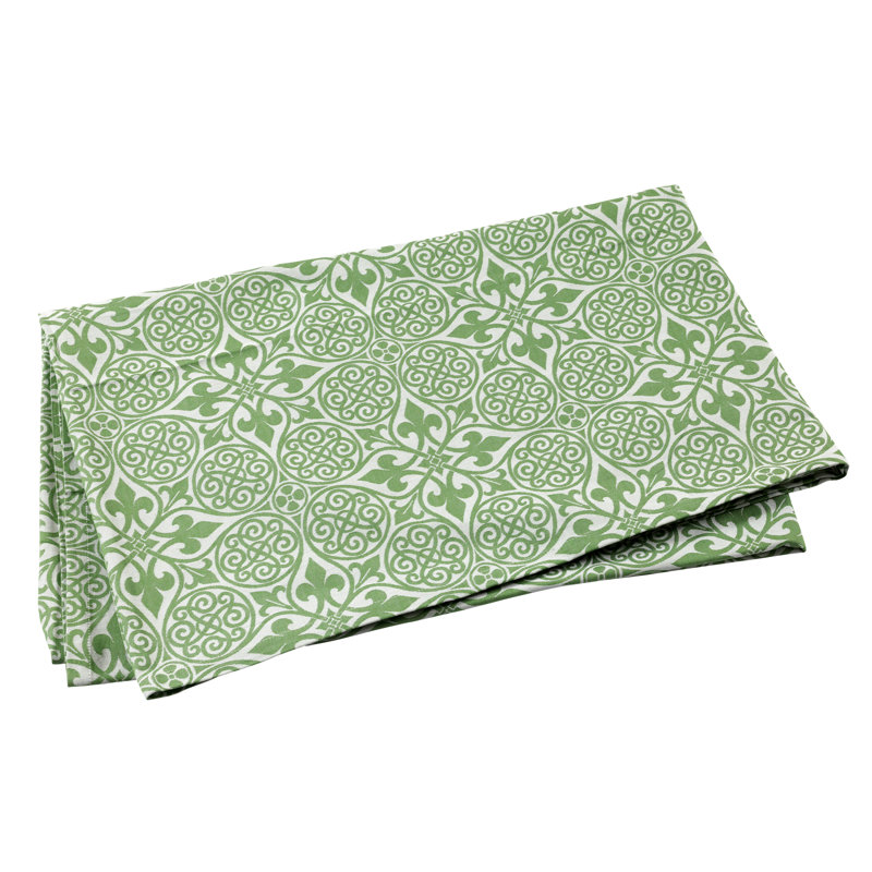 Damask Tablecloth, Green