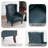 Everlynn Faux Leather Wingback Chair-105522547