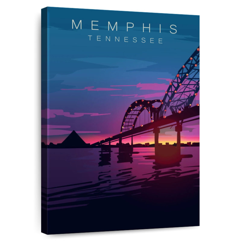 Nicci Memphis, Tennessee, affiche, H 30 po x l 20 po