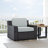 Laderrian Wicker Outdoor Lounge Chair