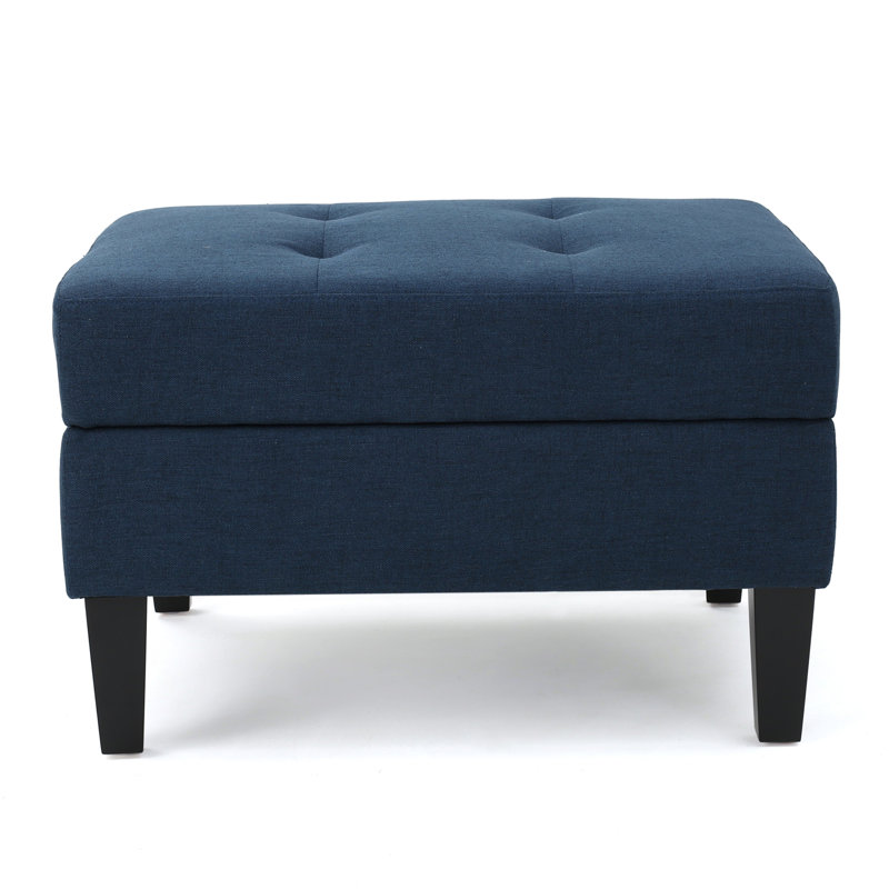 STORAGE OTTOMAN, Navy Blue