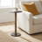 Stacked Pedestal Aluminum End Table