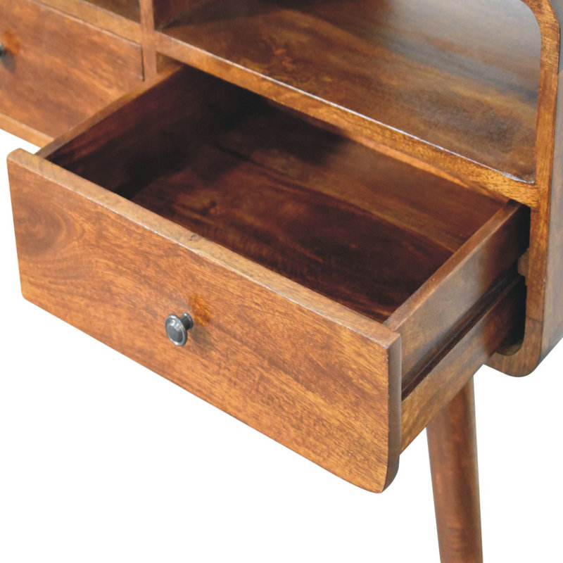 Hudak 51.18'' Solid Wood Console Table