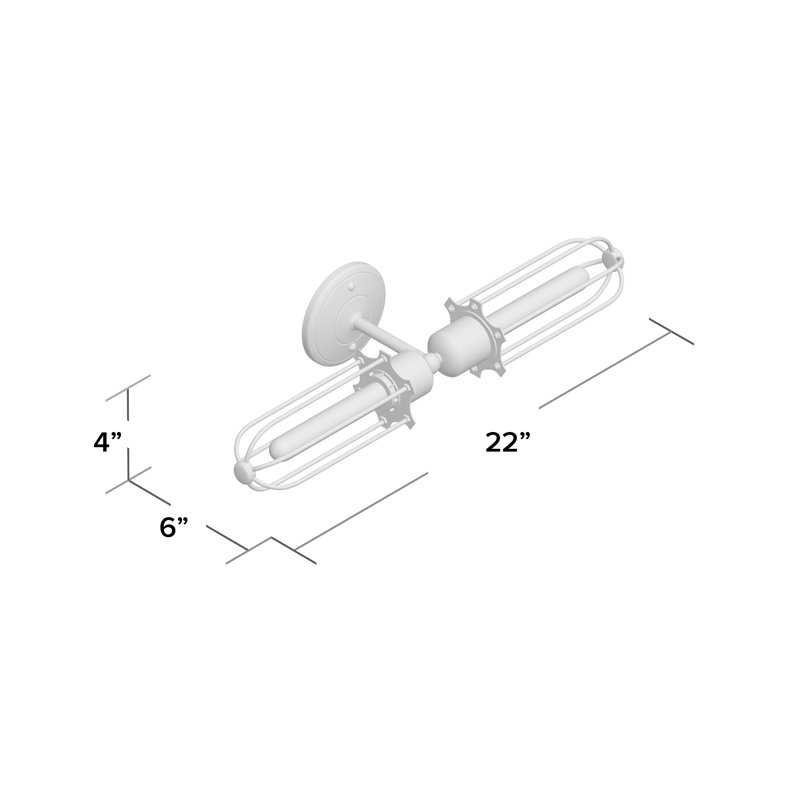 Welliver Armed Sconce, Oil Rubbed Bronze, Bulb Not Included, Oil Rubbed Bronze