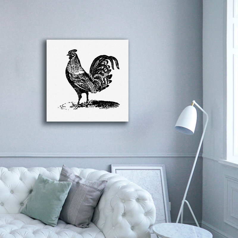 'Rooster Ready' by Art Licensing Studio Canvas Wall Art