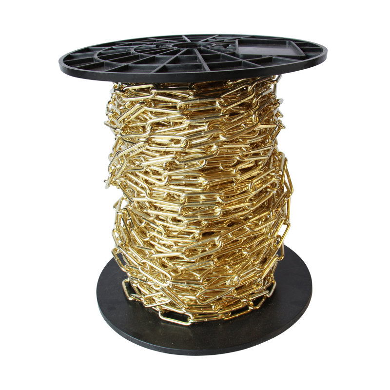 Chain or Chain Break 164 feet, Polished Brass