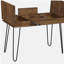 Bureau d'écriture Rustic Amber avec 4 rangements cachés