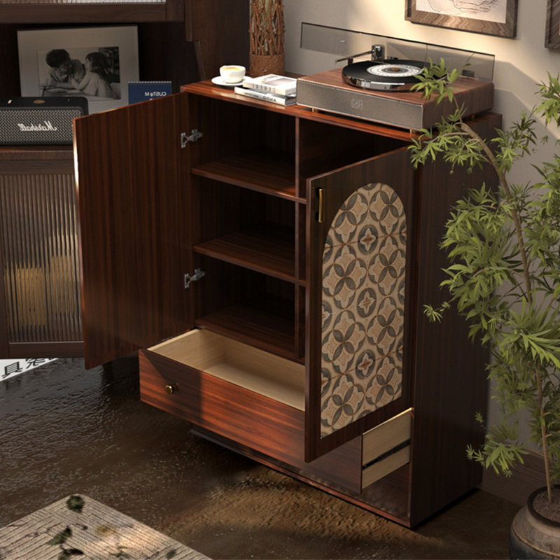 Buffet décoratif moderne en bois massif