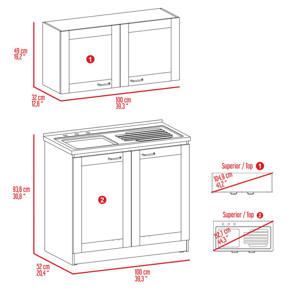 Dimensions du produit