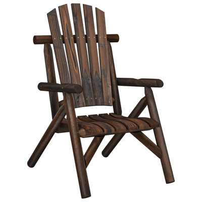 Table et chaises d'extérieur en bois massif