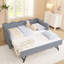 Lit de jour simple avec couchette bleu marine Cozy