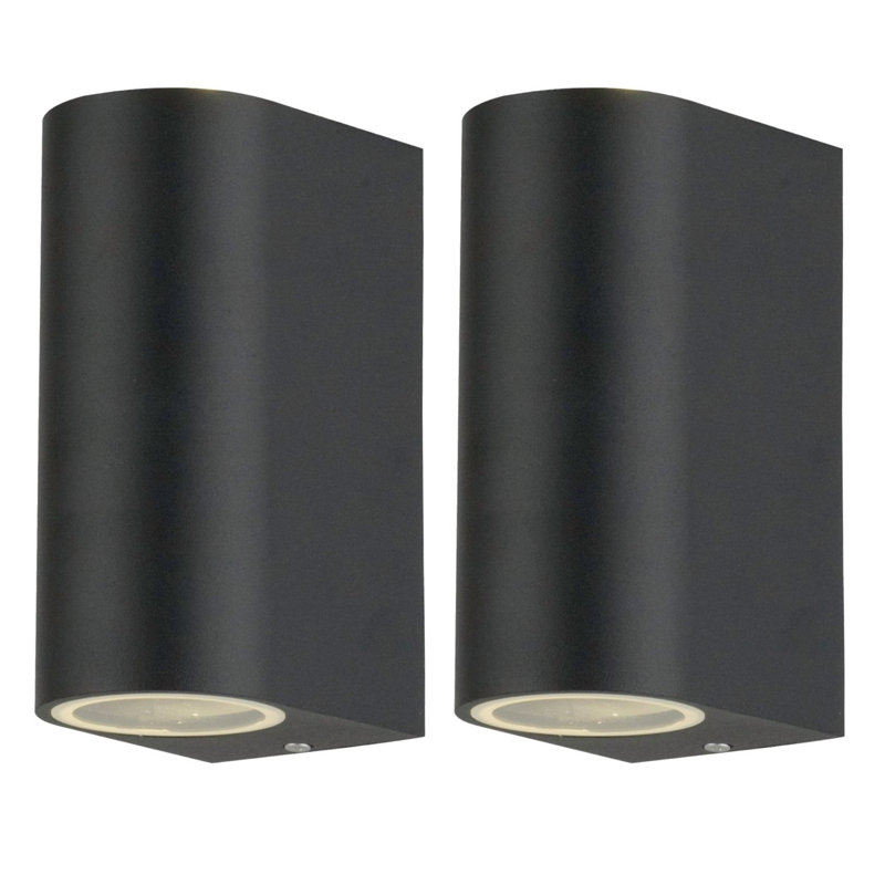 Rodrick Outdoor Flush Mount, Black
